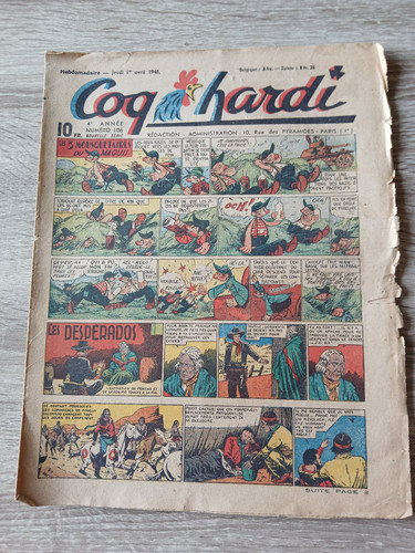 Coq hardi 106 - coq, marijac