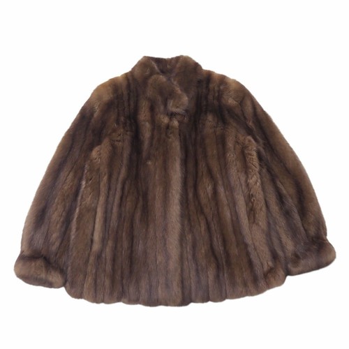 Manteau court fourrure - manteau, de