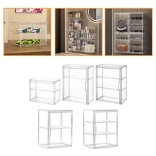 Vitrine transparente avec