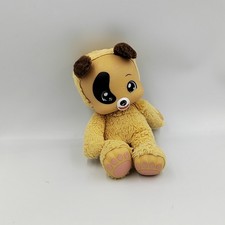 Doudou peluche chien beige