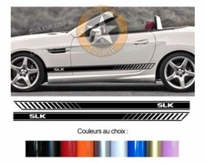 2 X BANDES BAS DE CAISSE POUR MERCEDES SLK AUTOCOLLANT STICKER BD599-23