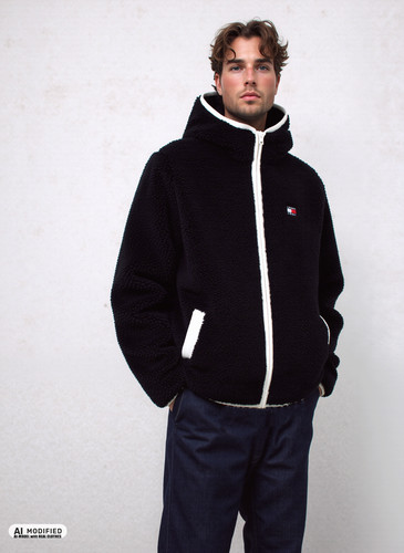 Tommy hilfiger badge zip - tommy,