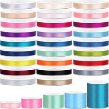 Ruban Satin Cadeau Mariage Décoration Fête Ruban À Nœud Rouleau