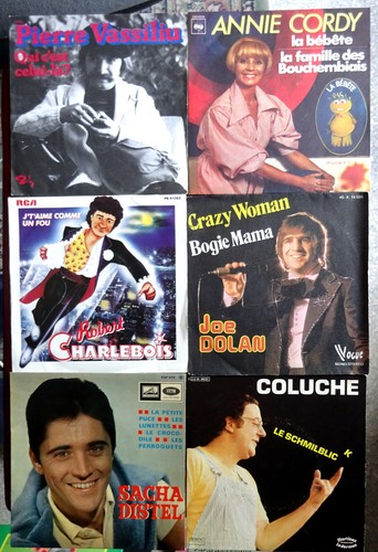 Disques vinyles tours lot - disques, 45