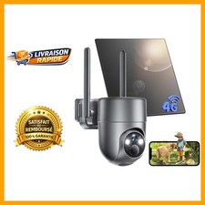 Caméra Solaire 4G avec Audio