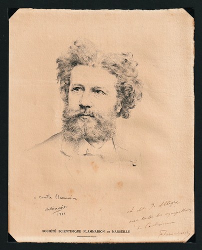 Camille flammarion gravure - flammarion,