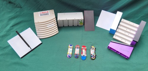 Tech deck park ramps - deck,