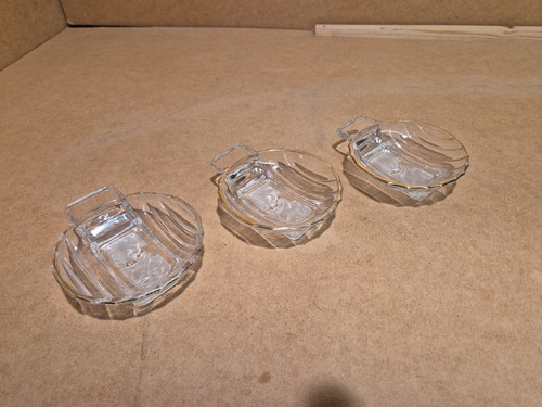 Coupelles verre art deco - verre,