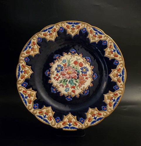 Assiette emaux longwy - assiette, de
