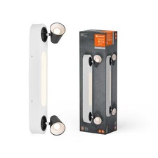 Plafonnier LED Applique Murale Decor 2 Spot Neptune Blanc 20W 1630lm Chaud 3000K