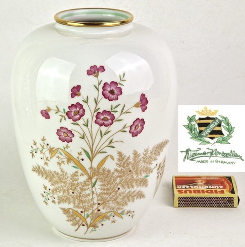 Vase porcelaine fleurs - en,