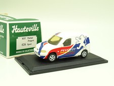 Hauteville Résine 1/43 - Peugeot Partner Assistance Course Peugeot Sport