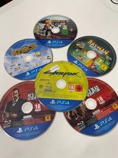 6X Jeux Playstation 4 PS4 Bundle Rayés Réparation NON Fonctionnel Original