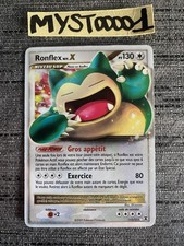 Carte Pokemon Ronflex Niv X 111/111 Platine Riveaux Emergeants Français Occasion