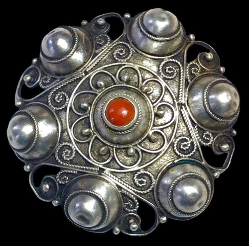 Ancienne importante broche - importante,