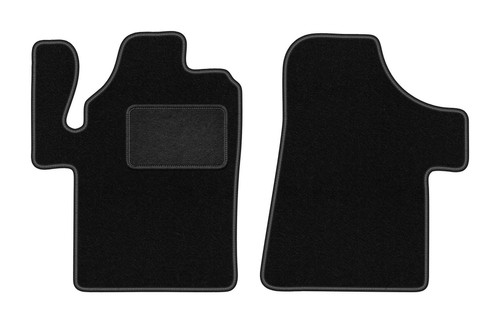 Tapis sol velours noir - tapis, en
