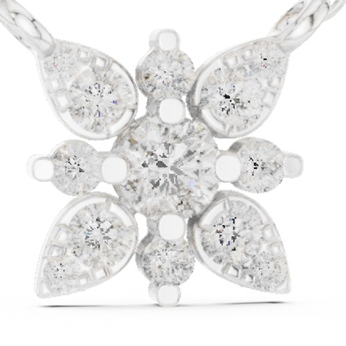 Pendentif élégant certifié