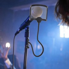 Filtre anti-pop pour microphone, protection pour diffusion vidéo et