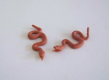 PLAYMOBIL (B8119) WESTERN - Lot de 2 Serpents à Sonnette Désert (Abimés)