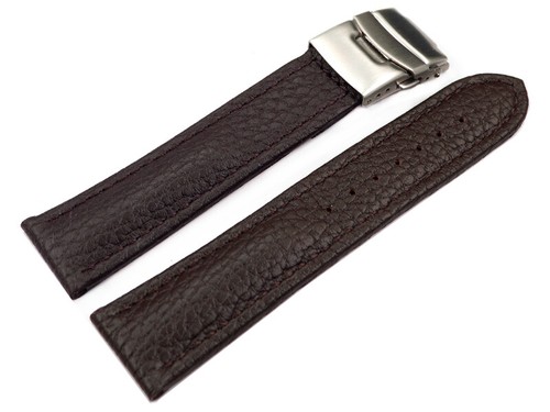 Bracelet montre cuir - bracelet,