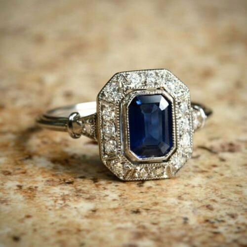 Bague fiançailles vintage - fiançailles,