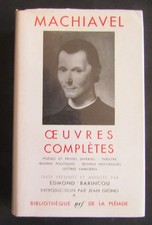 Machiavel - Oeuvres Complètes