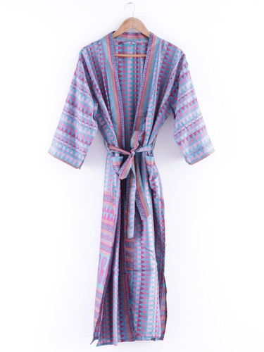 Robe kimono vintage - vintage, soie