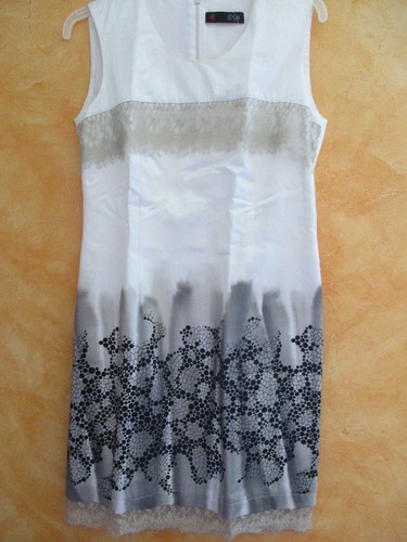 Robe sym blanc nacré - sym,