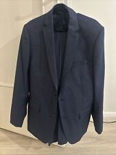 Ensemble de costume, Bleu Marine À Carreaux Taille Regular Fit BURTON