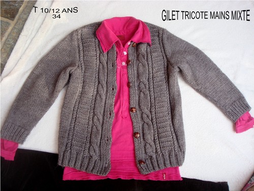 Superbe gilet irlandais - superbe, a
