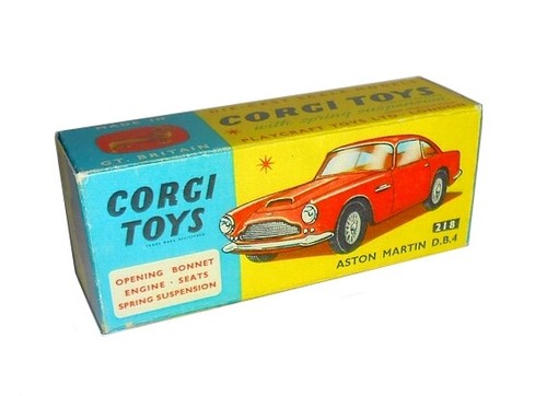 Corgi toys boîte - box, repro