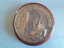 Médaille ancienne tape de