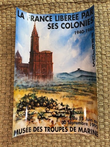 Affiche militaire coloniale - affiche,