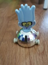 Figurine de collection Troll Diamant dans sa voiture boule disco Burger King