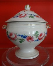 SOUPIÈRE ANCIENNE porcelaine