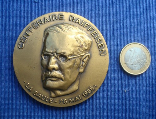 Médaille bronze centenaire - bronze,