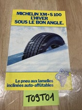 MIchelin pneu hiver Xm+S 100 publicité catalogue prospectus catalogue