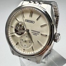 Montre Homme Seiko Presage Automatique Coeur Ouvert 41mm Testée Excellent État