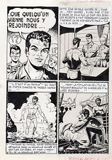 GIORDAN : VIGOR L'ATOLL TABOU PLANCHE ORIGINALE AREDIT PAGE 5