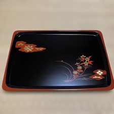 Plateau laqué japonais Hidehira