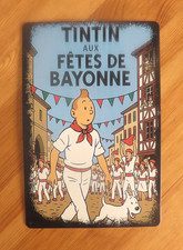 TINTIN AUX FETES  DE BAYONNE -