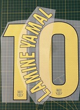 Flocage LAMINE YAMAL  #10  2025  2026 Domcile Home Barcelone