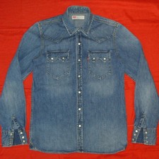Chemise Levi's en Jean Bleu