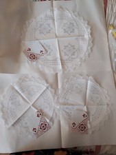 Lot De 3 Napperons A Broder Margot N°9042