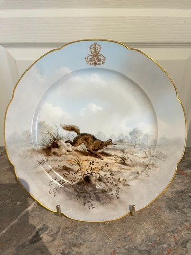 Ancienne assiette porcelaine - assiette,
