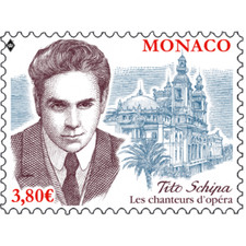 monaco 2020 Opera Singer italian tenor TITO SCHIPA art theater Scala MILANO 1v 
