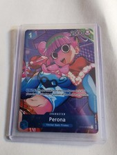 One Piece Card Game OP01-077 Perona carte Romance Dawn alt parallel english mint