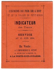 INDICATEUR Chemins de Fer de