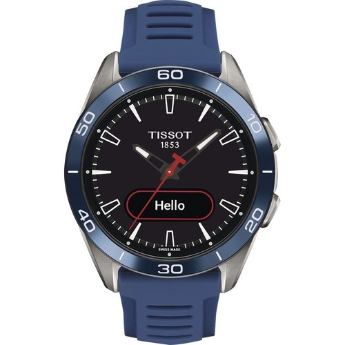 Tissot montre bleu analogique - bleu,