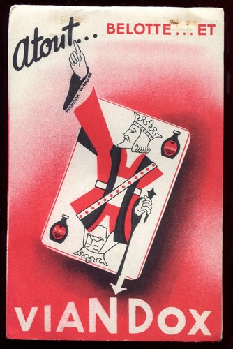 Ancien carnet publicitaire - ancien,